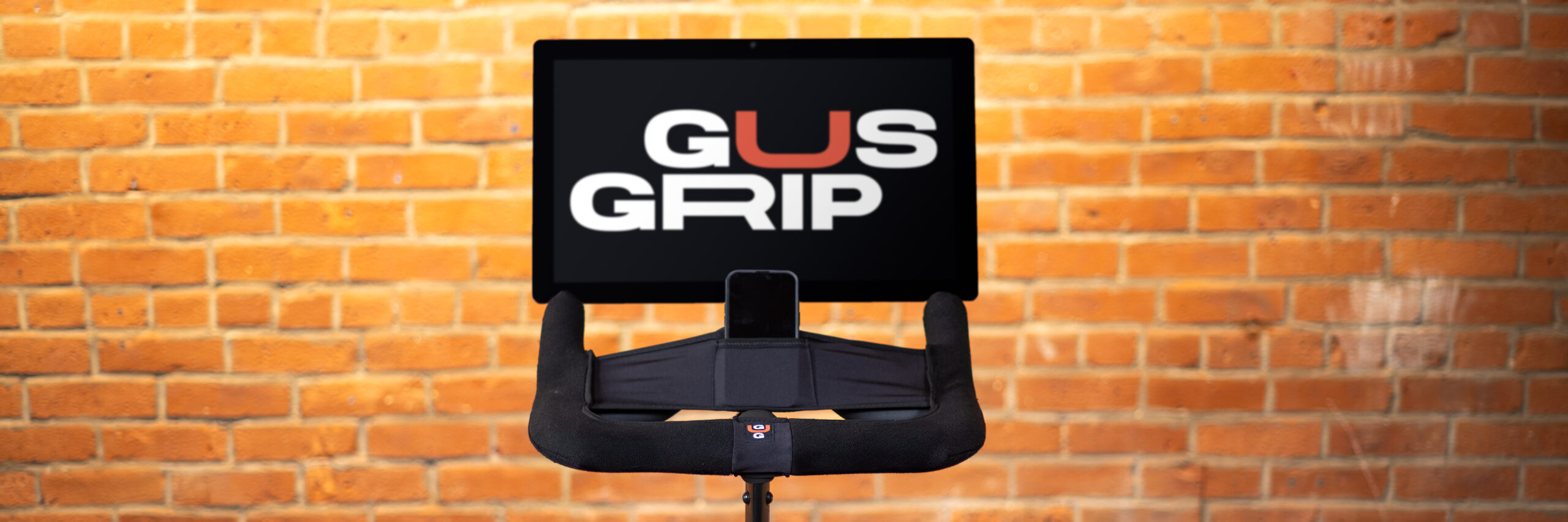 Gus Grip on Peloton Bike